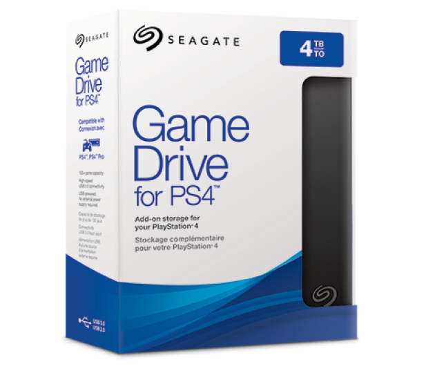 Seagate Game Drive HDD 4TB USB 3.2 Gen. 1 Czarny - 435921 - zdjęcie 2